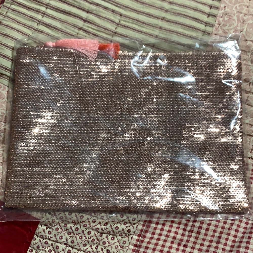 2 for &20 Tarte sequin makeup bag